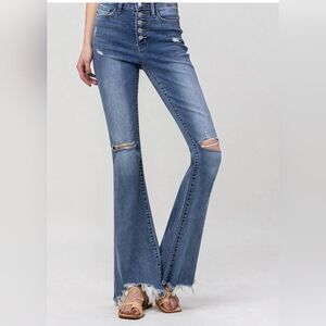NWT Vervet Bella High Rise Flare